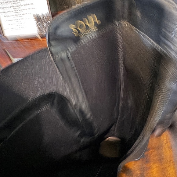 SOUL NATURALIZER Uptown Black Boot Size 12 EUC - Picture 4 of 10
